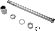 Drag Specialties Rear Axle Kit For Harley Davidson FLS 1690 2012-2015 - Chrome Silver