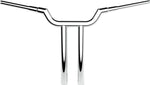 LA Choppers Valley T-Bar Handlebars 40.5 cm (16") - Chrome