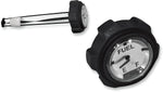 EPI Non-Vented Fuel Cap with Fuel Gauge For John Deere CYCLONE 340 1976 - Black White