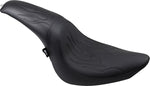 Drag Specialties Predator Seat For Harley Davidson FLSTF 1450 2006 Flame Stitched - Black