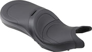 Drag Specialties Low-Profile Touring Seat For Victory Cross Country 106 2010-2015 Mild Stitched - Black