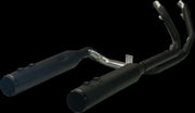 Khrome Werks 2-into-2 Dominator Exhaust System For Harley Davidson FLHR 1450 1999-2003 - Black