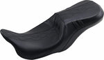 LE Pera Outcast GT 2-Up Seat For Harley Davidson FLH 1868 ABS 2021 Double Diamond/Perforated - Black