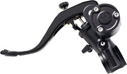 Performance Machine Radial Clutch Master Cylinder & Lever For Harley Davidson FLD 1690 2012-2013 - Black