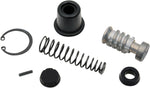 Drag Specialties Rear Brake Master Cylinder Rebuild Kit For Harley Davidson XL 1200 C 2004-2006 - Black Silver