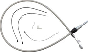 Magnum Shielding Quick Connect Clutch Cable For Harley Davidson FLDE 1750 2018-2020 106.5 cm (42") - Silver