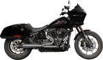 Trask 2 Into 1 Assault Exhaust System For Harley Davidson FLDE 1750 2018-2020 - Brushed