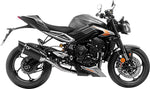 LeoVince LV-14 R Exhaust System For Triumph Street Triple 765 R ABS 2023-2026 - Black