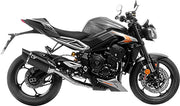 LeoVince LV-14 R Exhaust System For Triumph Street Triple 765 R ABS 2023-2026 - Black