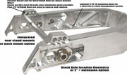 Alloy Art Swing Arm For Harley Davidson FLHR 1340 1994-1998 - Machined