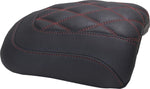 Mustang Padded Passenger Seat Cowl For Harley Davidson FLHX 1923 ABS 2024-2026 - Black/Red