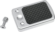 Drag Specialties Brake Pedal Cover For Harley Davidson FXCW 1584 2008-2009 - Black Chrome