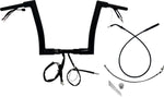 Fat Baggers Inc. 1-1/2" EZ Install Flat Top Handlebar For Harley Davidson FLHX 1923 2024-2026 30.5 cm (12") - Black