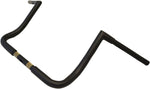 LA Choppers 1-1/4" Twin Peaks Touring Handlebar For Harley Davidson FLHT 1340 1996-1998 30.5 cm (12") - Black/Flat