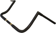 LA Choppers 1-1/4" Twin Peaks Touring Handlebar For Harley Davidson FLHT 1340 1996-1998 30.5 cm (12") - Black/Flat