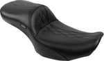 LE Pera Maverick Daddy Long Legs Seat For Harley Davidson FLHX 1750 ABS 2023 Diamond/GT 2/HR 2 Inlay - Black