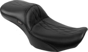 LE Pera Maverick Daddy Long Legs Seat For Harley Davidson FLHX 1750 ABS 2023 Diamond/GT 2/HR 2 Inlay - Black