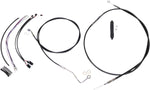 Magnum Shielding XR Handlebar Cable Install Kit For Harley Davidson FLHR 1690 30.5 - 35.5cm (12" - 14") - Black Chrome
