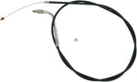 Barnett Vinyl Throttle Idle Cable For Harley Davidson FLHRCI 1450 EFI 2000-2001 110.5 cm (43-1 2") - Black