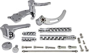 Accutronix Muzzle Brake Forward Controls For Harley Davidson FLHR 1340 1997-1998 Slotted - Chrome