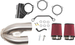 S&S Cycle Tuned Induction Air Cleaner Kit For Harley Davidson FLHR 1584 2008 - Stainless