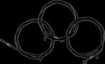 LA Choppers Brake Line Kit For Harley Davidson FLHRXS 1868 ABS 2024 12-14 FL 24+