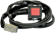 K&S Kill Switch For Yamaha YZ125 2005-2015 - Black/Red