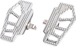 Thrashin Supply Co Apex Mini Floorboards For Harley Davidson E 1000 1936-1952 - Chrome
