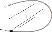Drag Specialties Quick Connect Clutch Cable For Harley Davidson FLHC 1750 2018-2022 89 cm (35") - Chrome Silver