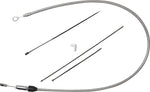 Drag Specialties Quick Connect Clutch Cable For Harley Davidson FLSB 1750 2018-2024 96.5 cm (38") - Chrome Silver