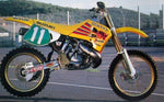 Tecnosel Team Suzuki Seat Cover For Suzuki RM125 1993-1995 - Yellow