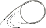 Magnum Shielding XR Clutch Cable For Indian Scout 60 2016-2022 180 cm (70-7 8") - Chrome Silver