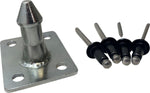 Quad Logic Seat Latch Pins For Polaris Sportsman 450 HO 4X4 - Silver