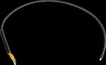 LA Choppers Midnight Braided Clutch Cable For Harley Davidson FLHRXS 1868 ABS 2024 Standard - Black