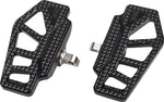 Thrashin Supply Co Apex Mini Floorboards For Harley Davidson E 1000 1936-1952 - Black