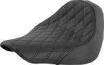 Saddlemen Renegade Lattice Stitch Solo Seat For Harley Davidson FLFB 1750 2018-2020 - Black