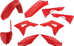 Polisport Plastics Kit For Honda CRF250R 2019 - Red