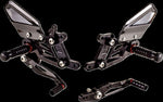 Gilles FXR Rearset For BMW S 1000 R ABS 2017-2020 - Black