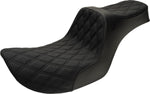 Slyfox High Noon Seat For Harley Davidson FXR1340 1986-1994 Double Diamond - Black