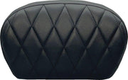LE Pera Sissy Bar Pad For Harley Davidson FLDE 1750 ABS 2018-2020 Dull/Single Diamond 20.5 cm (8") - Black