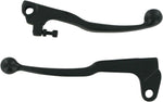 Parts Unlimited Shorty Power Brake & Clutch Lever Set For For Suzuki DR250 1990-1993 - Black