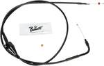 Barnett Stealth Series Throttle Idle Cable For Harley Davidson FLHR 1584 2007 114.5 cm (45") - Black