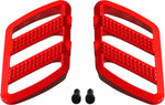 Show Chrome Combat Floorboards For Can Am RYKER 600 ACE 2019-2024 - Red