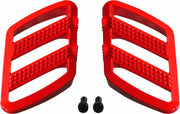 Show Chrome Combat Floorboards For Can Am RYKER 600 ACE 2019-2024 - Red