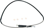 Moose Racing Stainless Steel Braided Brake Hose For Suzuki DRZ400S 2000-2006 Front - Silver