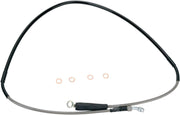 Moose Racing Stainless Steel Braided Brake Hose For Suzuki DRZ400S 2000-2006 Front - Silver