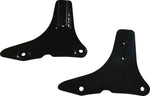Drag Specialties Sissy Bar Side Plates For Harley Davidson FLHRXS 1868 2023-2024 - Black