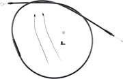 Magnum Shielding Redesigned Black Pearl Clutch Cable For Harley Davidson XL1200C 2004-2020 155 cm (61") - Black