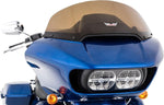 Slipstreamer Windshield For Harley Davidson FLTRK 1868 2020 25.5 cm (10") - Dark Smoke