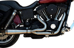 Trask Assault 2:1 Exhaust System For Harley Davidson FXD 1340 1995-1998 - Stainless Steel